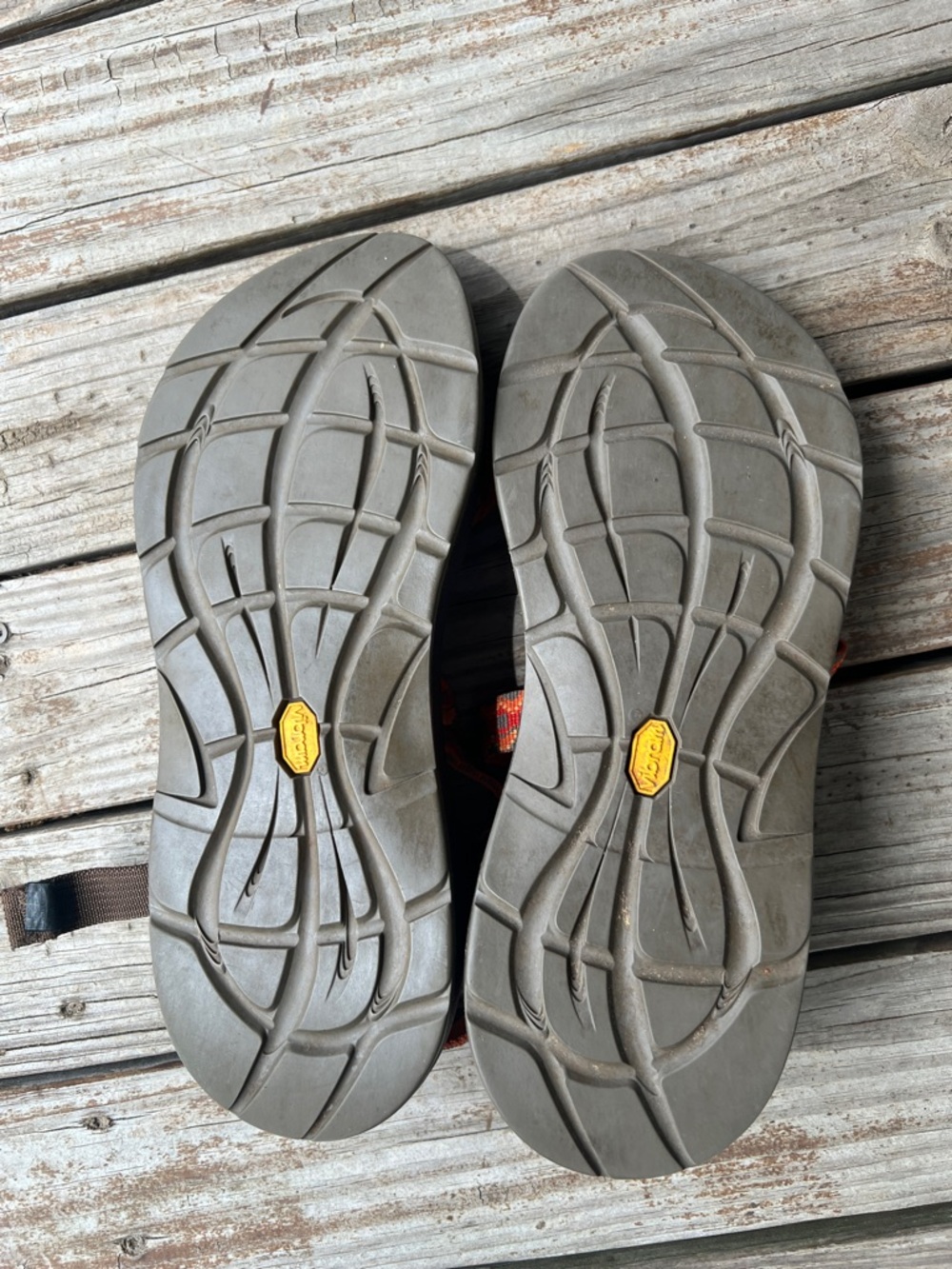 CHACO Classic Hiking Sandals Aztec Orange Women's Size 10 sandals - Picture 6 of 7